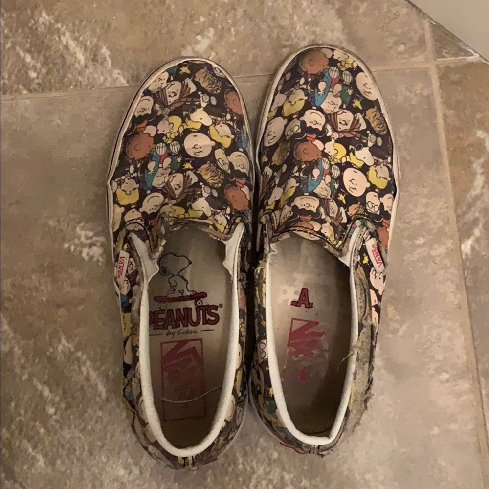 Peanuts Slip-on Vans